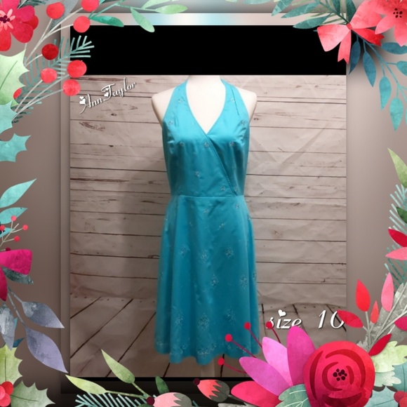 Ann Taylor Dresses & Skirts - Ann Taylor halter dress size 10